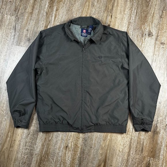 Chaps Jacket | Size M | Mens Green windbreaker - Picture 3 of 12